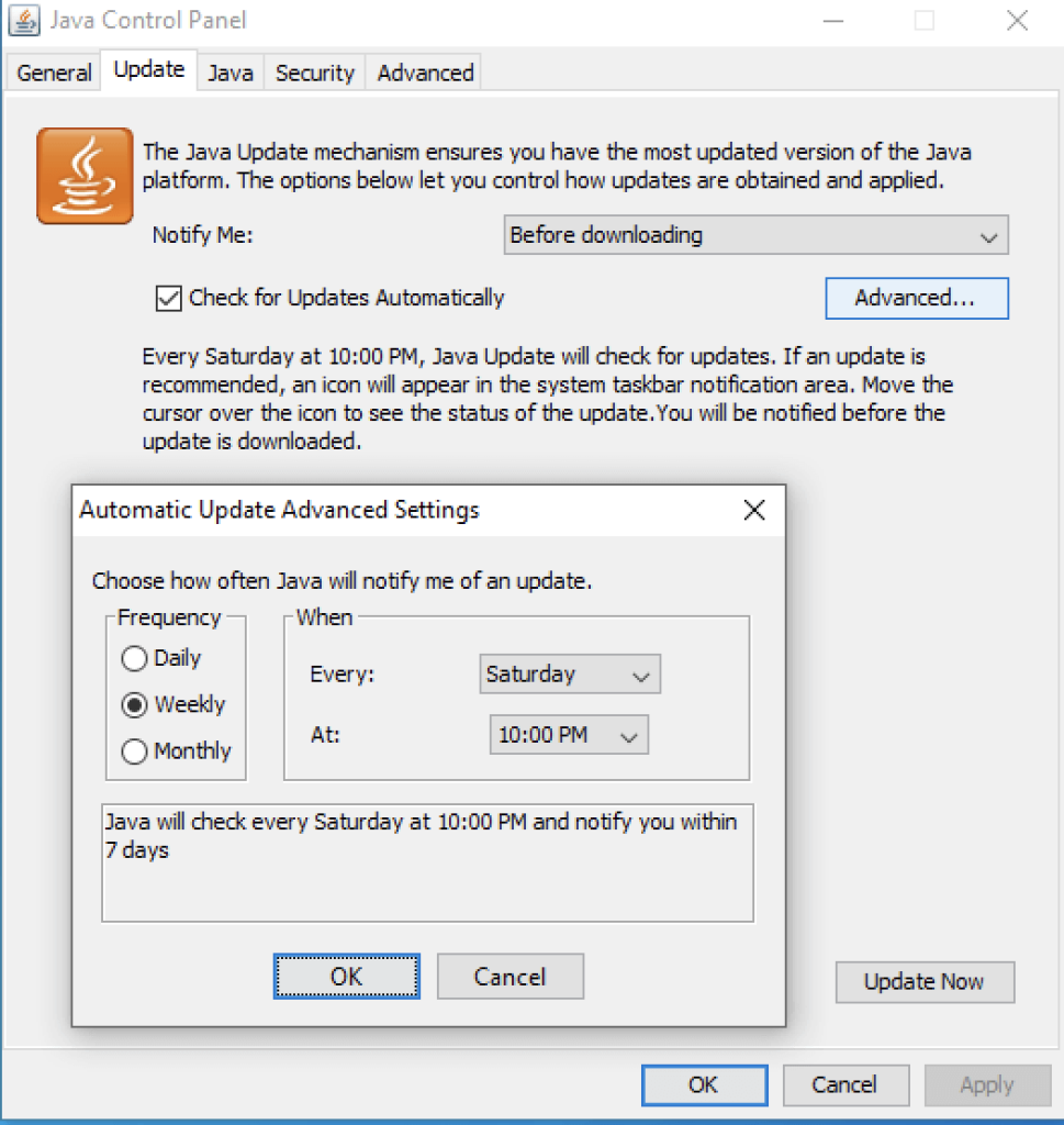 Java licensing - Disabling Java Control Panel Applet