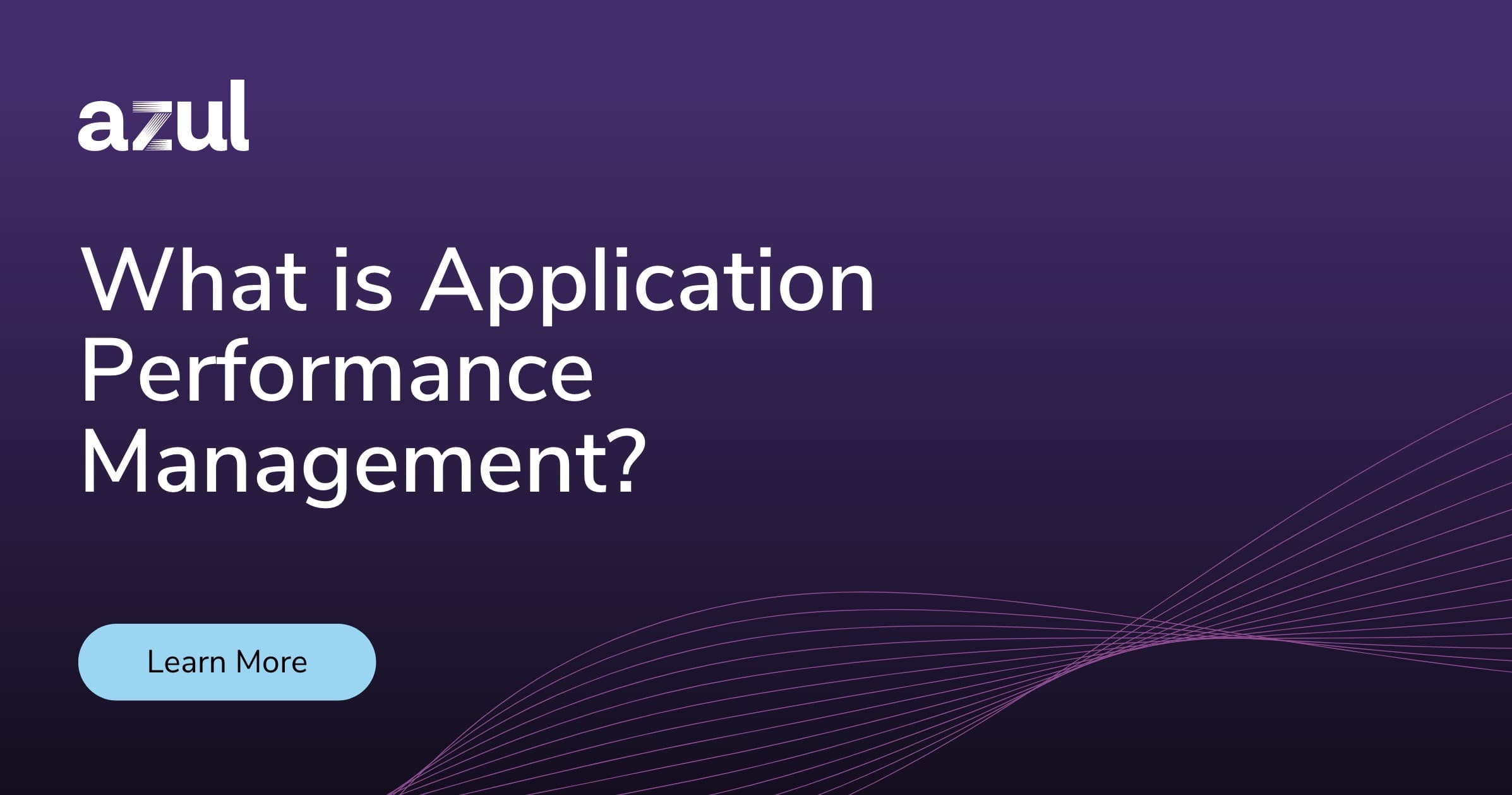 What is Application Performance Management APM Azul Better